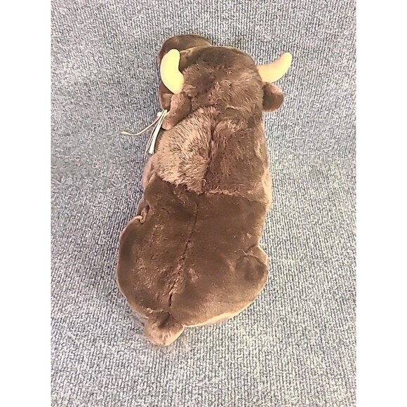 DAKIN Lou Rankin Horatio Buffalo PLUSH Brown Stuffed Animal New With Tags - Picture 4 of 8